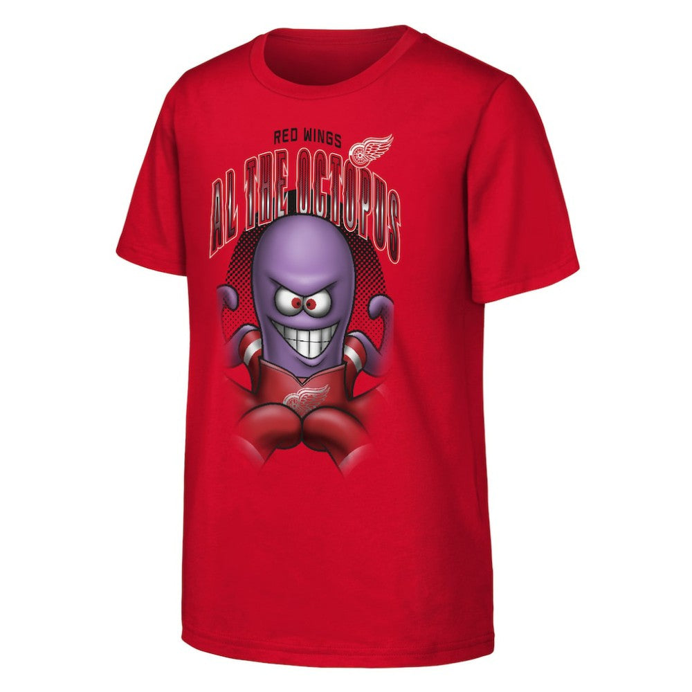 Detroit Red Wings Outerstuff Youth Mascot Highlight T-Shirt - Red - NHL 202635085