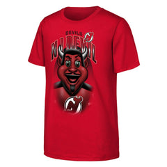 New Jersey Devils Outerstuff Youth Mascot Highlight T-Shirt - Red - NHL 202635088