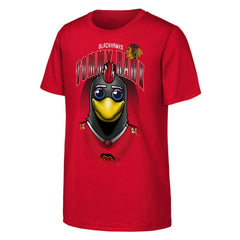 Chicago Blackhawks Outerstuff Youth Mascot Highlight T-Shirt - Red - NHL 202635091