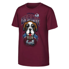 Colorado Avalanche Outerstuff Youth Mascot Highlight T-Shirt - Burgundy - NHL 202635092