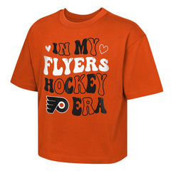 Philadelphia Flyers Outerstuff Girls Youth In My Era Boxy T-Shirt - Orange - NHL 202635106