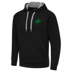 Dallas Stars Antigua St. Patrick's Day Victory Pullover Hoodie - Black - NHL 202635190