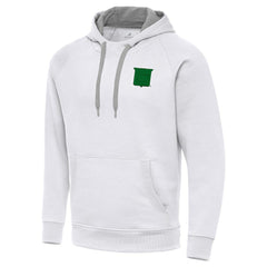 New York Rangers Antigua St. Patrick's Day Victory Pullover Hoodie - White - NHL 202635200