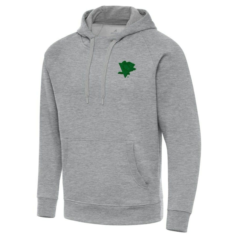 Pittsburgh Penguins Antigua St. Patrick's Day Victory Pullover Hoodie - Heather Gray - NHL 202635211