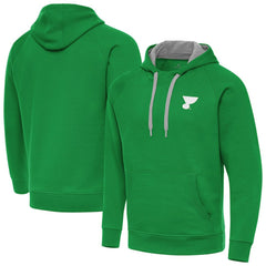 St. Louis Blues Antigua St. Patrick's Day Victory Pullover Hoodie - Kelly Green - NHL 202635220