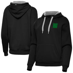 New York Rangers Antigua Women's St. Patrick's Day Victory Pullover Hoodie - Black - NHL 202635228