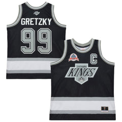 Wayne Gretzky Los Angeles Kings Mitchell & Ness Unisex Maxxed Out Fashion Basketball Jersey - Black - NHL 202635610