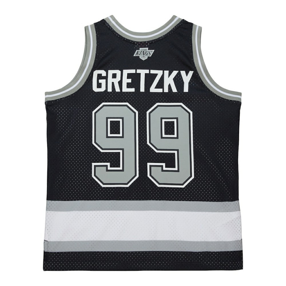 Wayne Gretzky Los Angeles Kings Mitchell & Ness Unisex Maxxed Out Fashion Basketball Jersey - Black - NHL 202635610