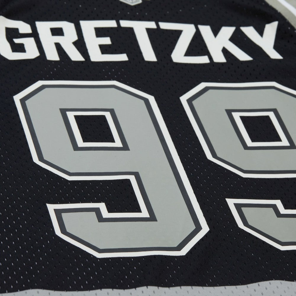 Wayne Gretzky Los Angeles Kings Mitchell & Ness Unisex Maxxed Out Fashion Basketball Jersey - Black - NHL 202635610