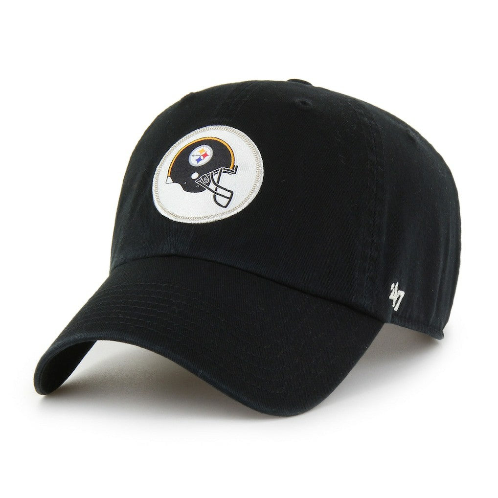 47 brand Pittsburgh Steelers '47 Hard Hat Clean Up Adjustable Hat Black
