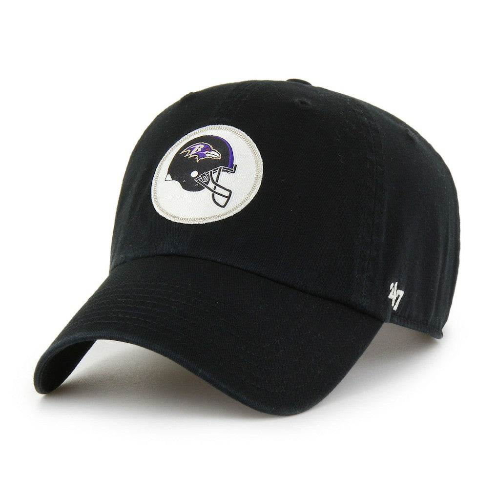 47 brand Baltimore Ravens '47 Hard Hat Clean Up Adjustable Hat Black