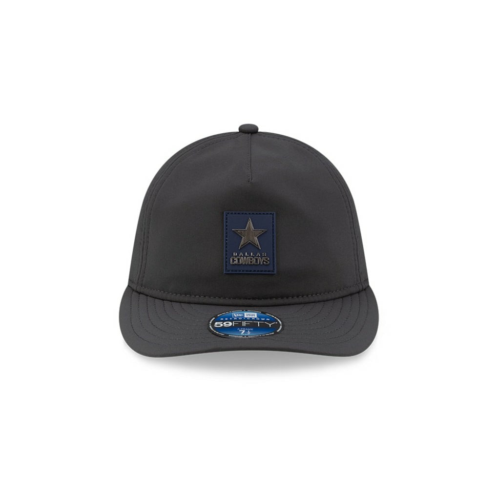 Dallas Cowboys New Era 2025 Sideline Cold Weather Retro Crown 59FIFTY Fitted Hat Charcoal
