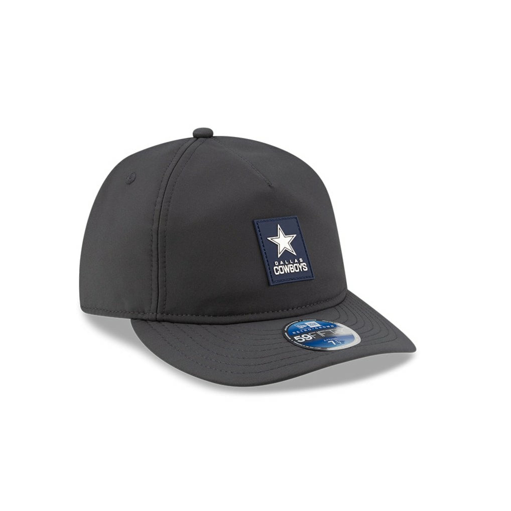 Dallas Cowboys New Era 2025 Sideline Cold Weather Retro Crown 59FIFTY Fitted Hat Charcoal