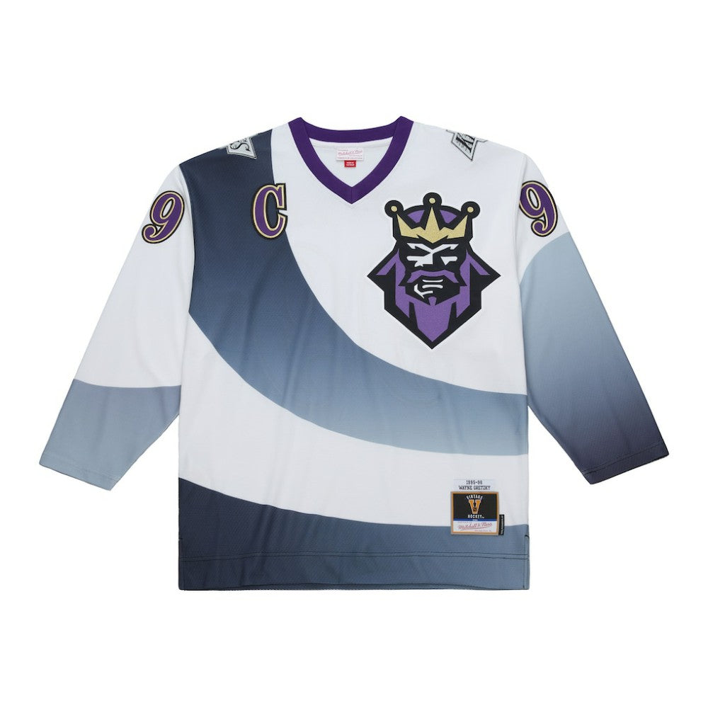 Wayne Gretzky Los Angeles Kings Mitchell & Ness 1995-96 Power Play Jersey - White - NHL 202640350