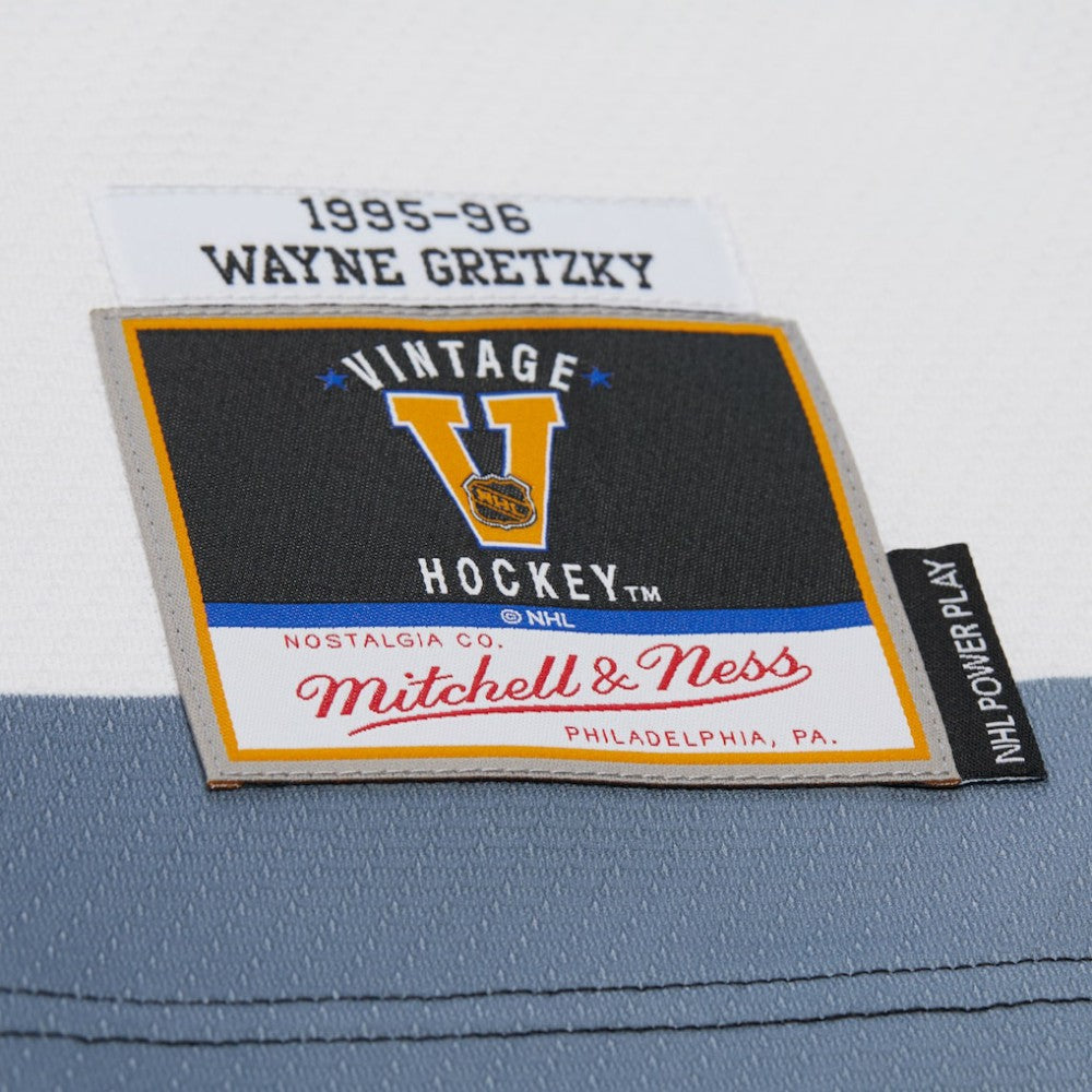Wayne Gretzky Los Angeles Kings Mitchell & Ness 1995-96 Power Play Jersey - White - NHL 202640350