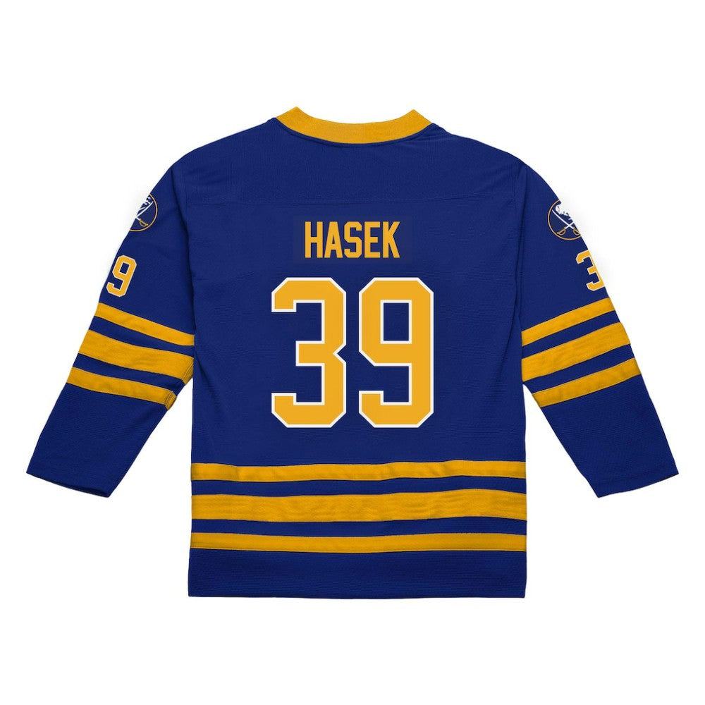 Dominik Hasek Buffalo Sabres Mitchell & Ness 1995-96 Power Play Jersey - Royal - NHL 202640351