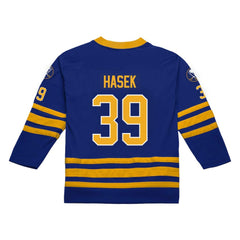 Dominik Hasek Buffalo Sabres Mitchell & Ness 1995-96 Power Play Jersey - Royal - NHL 202640351