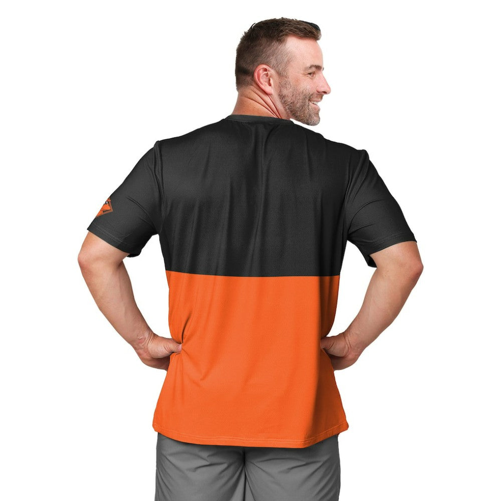 Baltimore Orioles FOCO Big Logo Mascot T-Shirt - Black/Orange - MLB Online