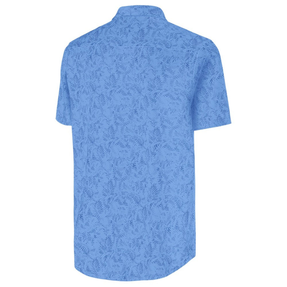 San Diego Padres Antigua Cactus Spring Training Lush Button-Up Shirt - Powder Blue - MLB Discount