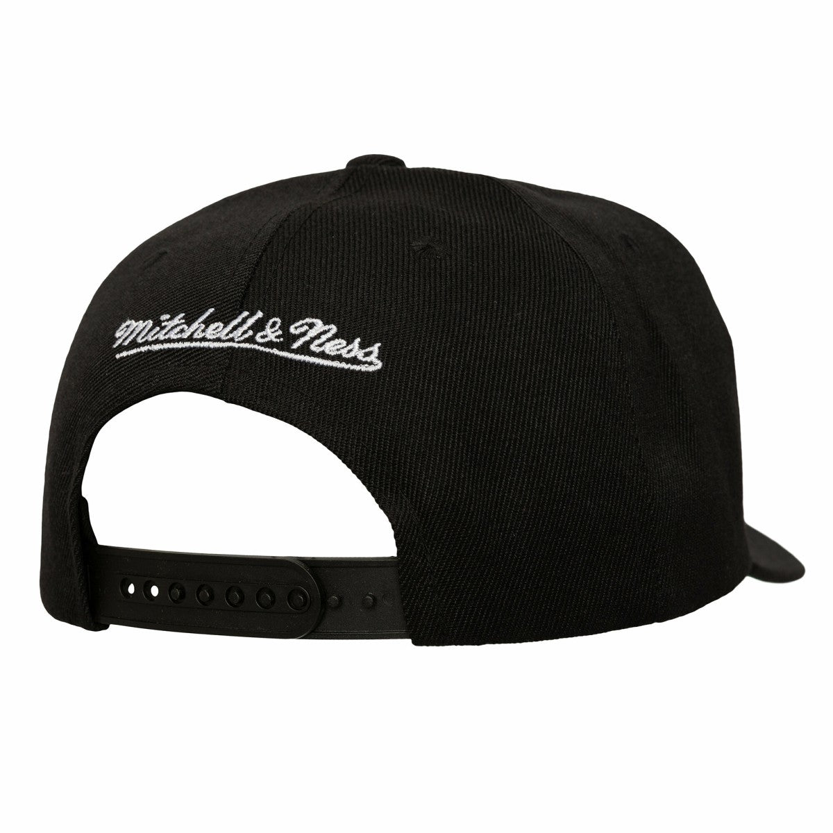 Phoenix Suns Busted Logo Wordmark Wrap-Around Pro Pinch Adjustable Hat Black | Mitchell & Ness Near Me