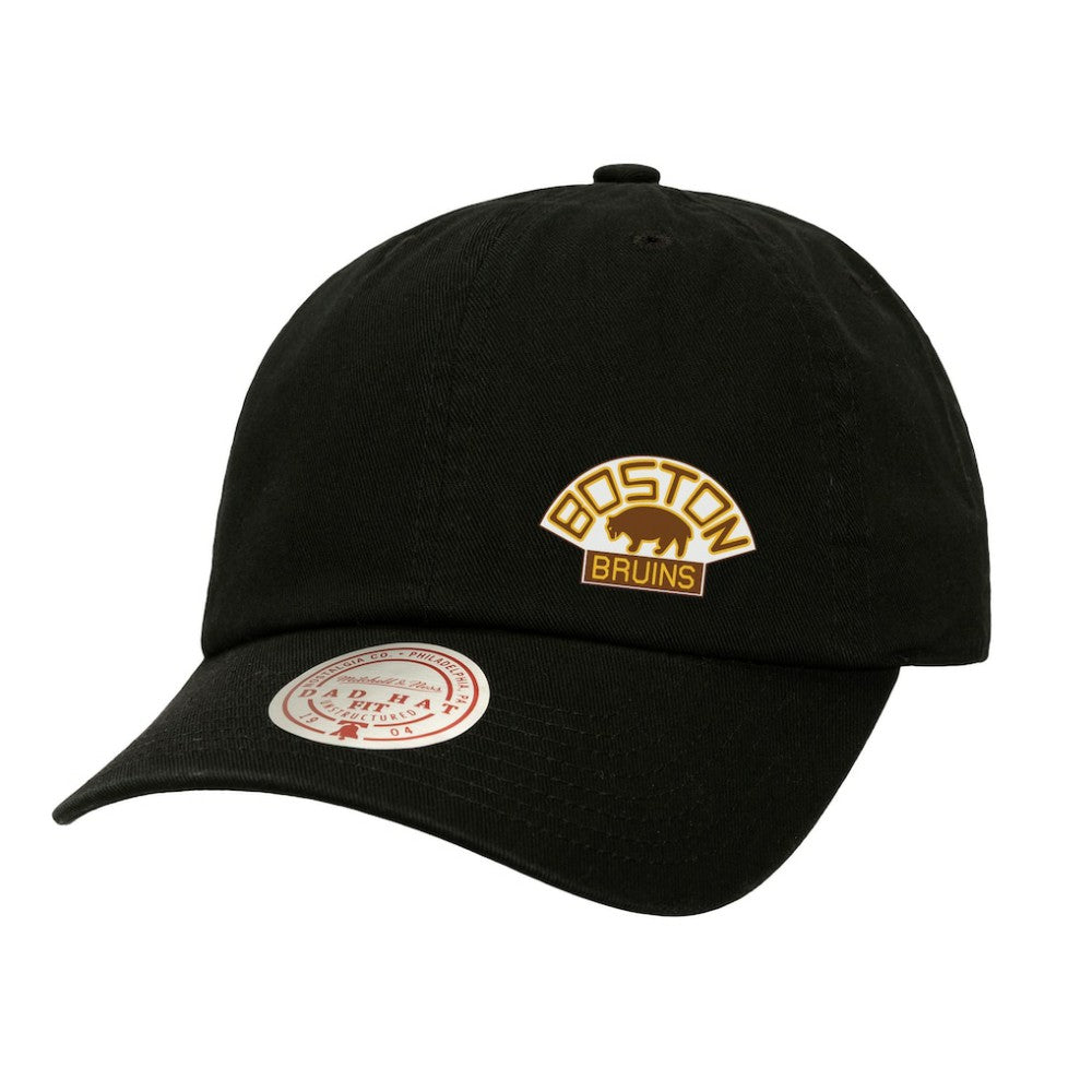 Boston Bruins Mitchell & Ness Women's Micro Lefty Adjustable Hat - Black - NHL 202641050