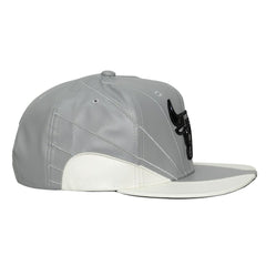 Chicago Bulls Day 12 Two-Tone Faux Leather Snapback Hat Gray/White | Mitchell & Ness Near Me