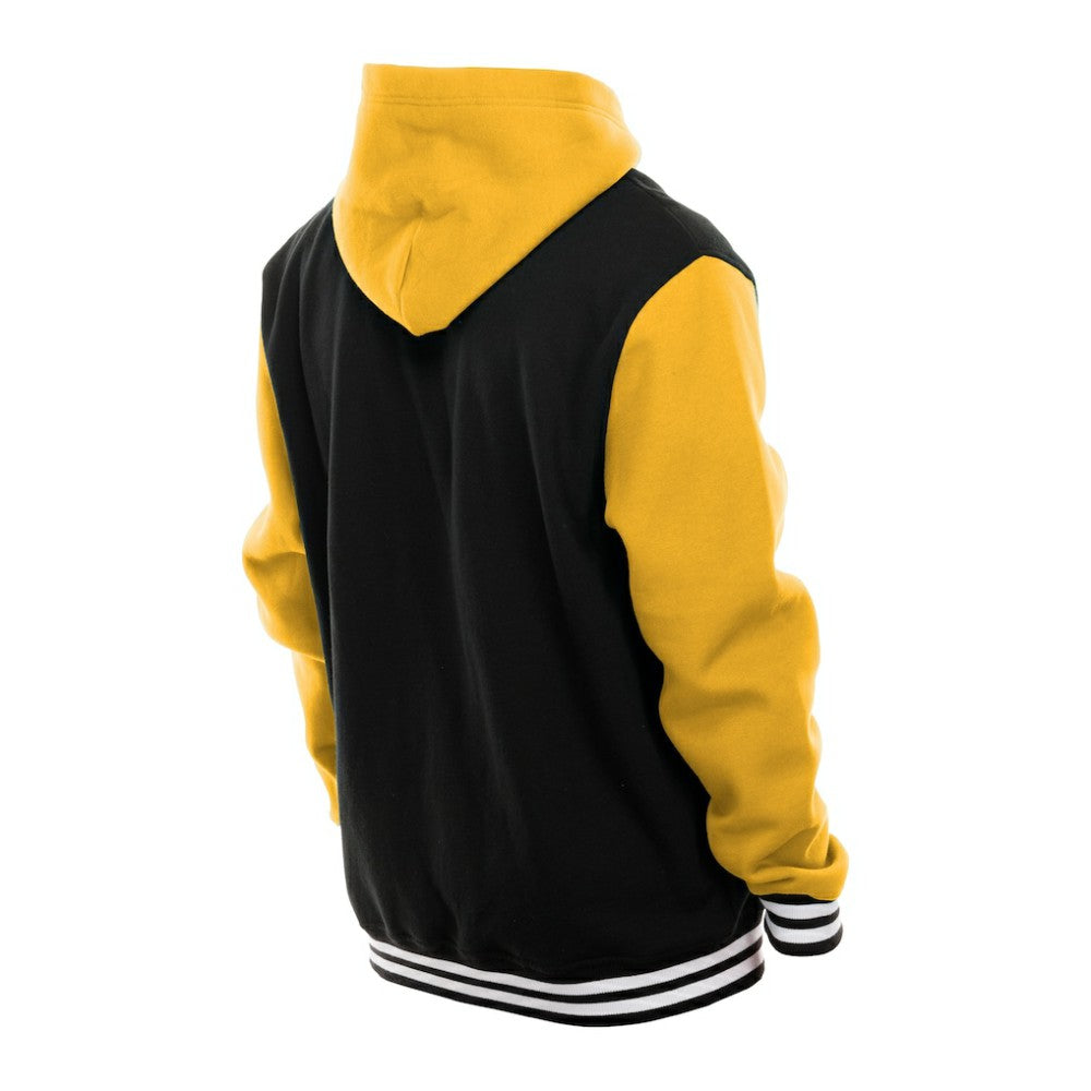 Boston Bruins New Era Full-Snap Fleece Hoodie Jacket - Black/Gold - NHL 202641094