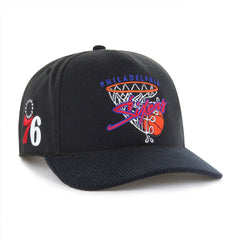 Philadelphia 76ers '47 Nothing But Net Hitch Adjustable Hat Black | 47 brand