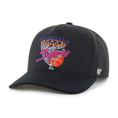 Philadelphia 76ers '47 Nothing But Net Hitch Adjustable Hat Black | 47 brand