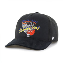 Golden State Warriors '47 Nothing But Net Hitch Adjustable Hat for sale Black | 47 brand outlet