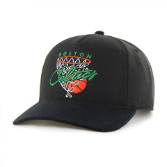 Boston Celtics '47 Nothing But Net Hitch Adjustable Hat Black | 47 brand Lifestyle