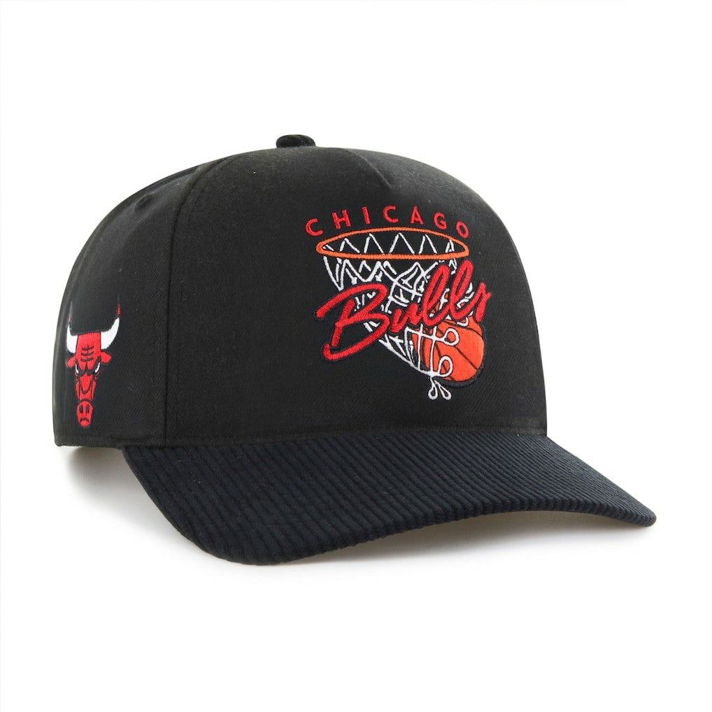 Chicago Bulls '47 Nothing But Net Hitch Adjustable Hat Black | 47 brand outlet