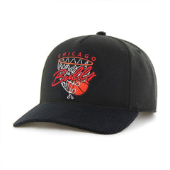 Chicago Bulls '47 Nothing But Net Hitch Adjustable Hat Black | 47 brand outlet