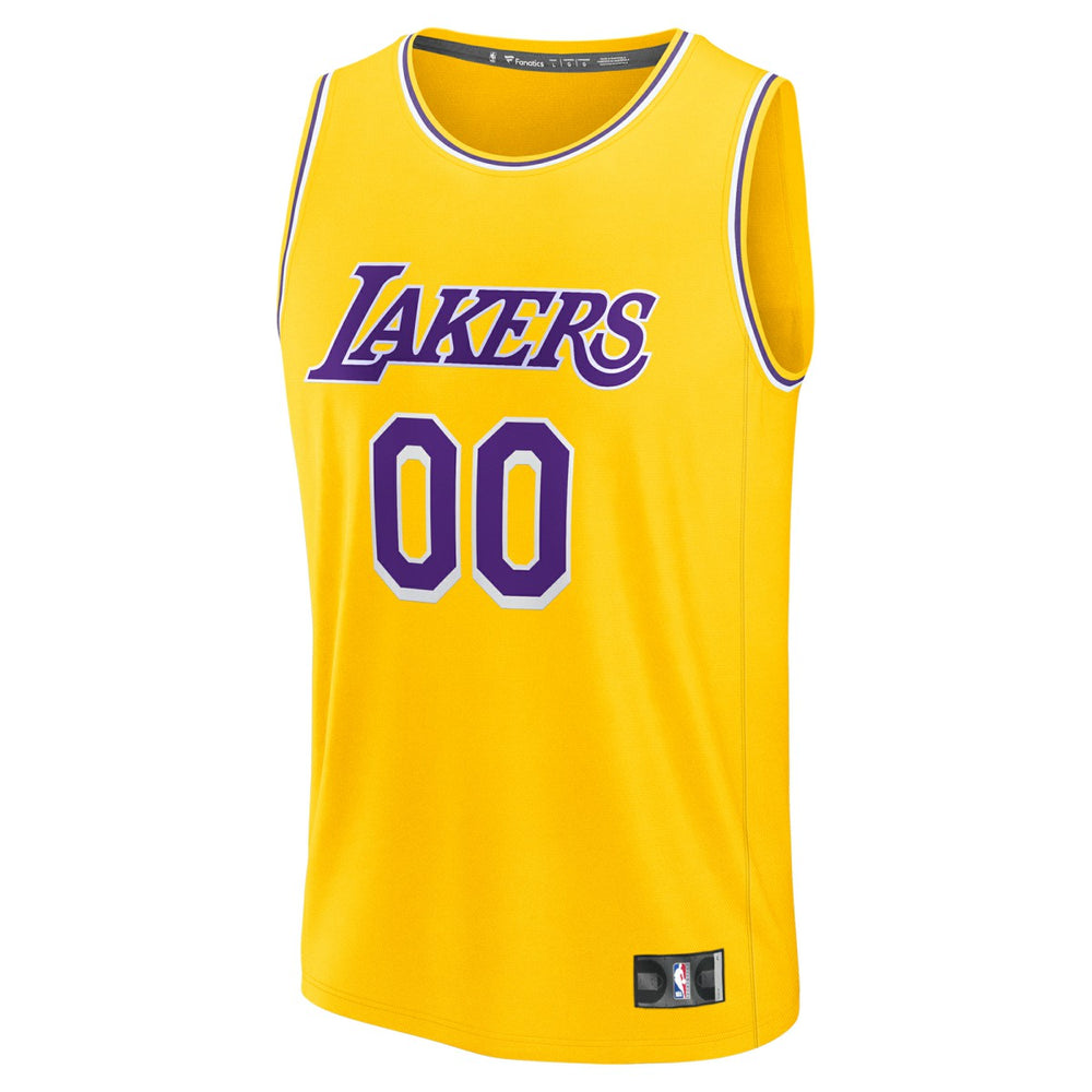 Los Angeles Lakers Youth Custom Fastbreak Jersey Icon Gold | Fanatics outlet