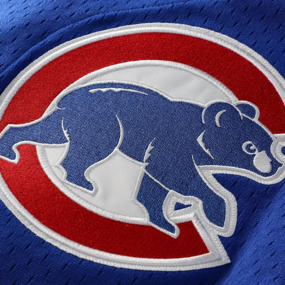 Ryne Sandberg Chicago Cubs Mitchell & Ness Cooperstown Collection 1997 Mesh Batting Practice Button-Up Jersey - Royal - Mitchell & Ness Online
