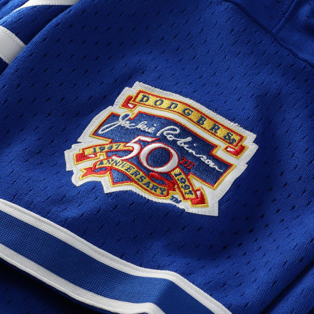 Hideo Nomo Los Angeles Dodgers Mitchell & Ness Cooperstown Collection Mesh Batting Practice Button-Up Jersey - Royal - Mitchell & Ness Discount
