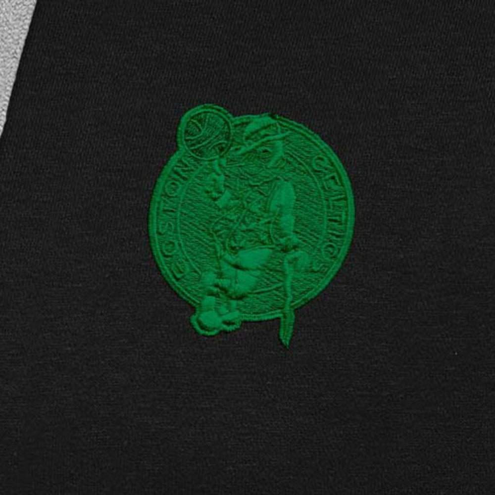 Boston Celtics Antigua St. Patrick's Day Victory Raglan Pullover Hoodie Black