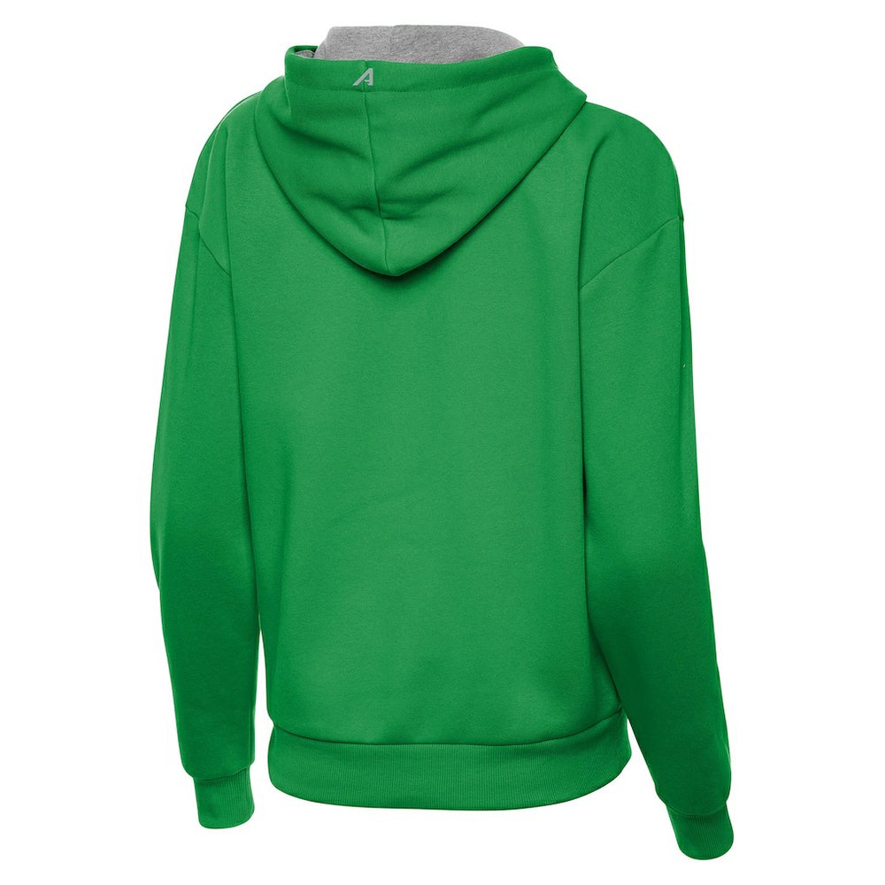 Boston Celtics Antigua Women's St. Patrick's Day Victory Pullover Hoodie Kelly Green