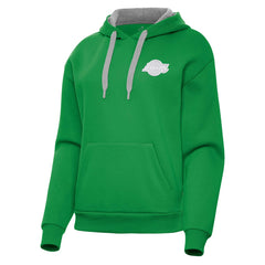 Los Angeles Lakers Antigua Women's St. Patrick's Day Victory Pullover Hoodie Kelly Green