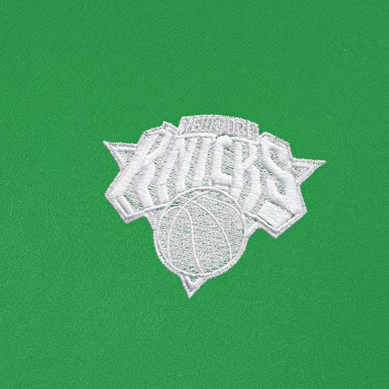 New York Knicks Antigua St. Patrick's Day Intent Quarter-Zip Jacket Kelly Green