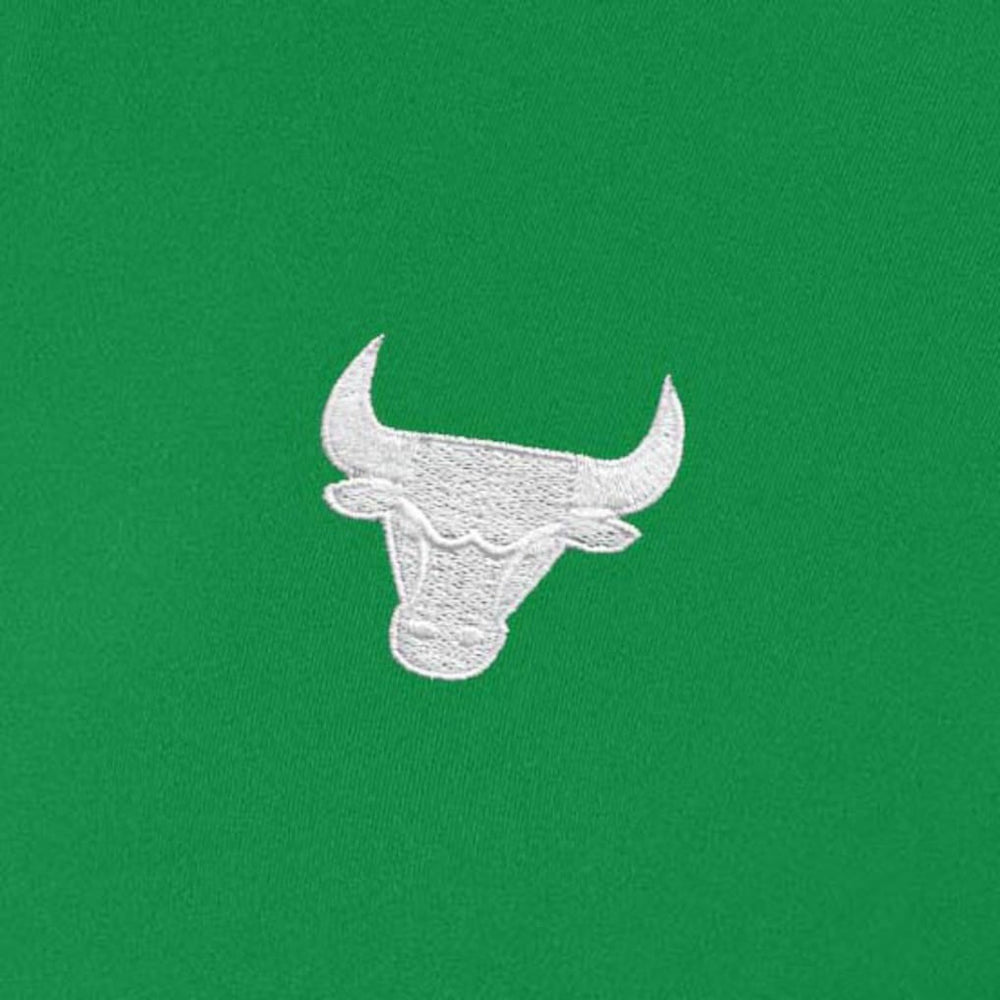 Chicago Bulls Antigua Women's St. Patrick's Day Intent Quarter-Zip Top Kelly Green