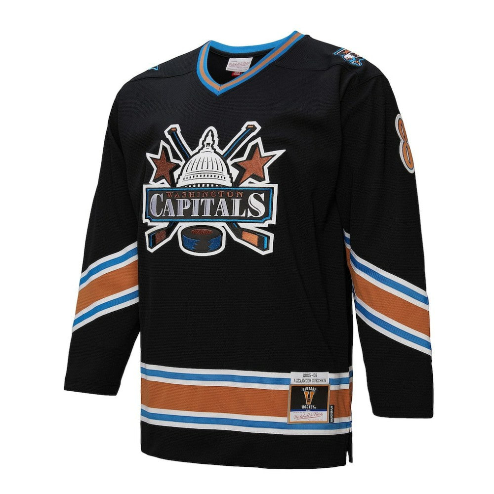 Alexander Ovechkin Washington Capitals Mitchell & Ness 2005/06 Power Play Jersey - Black - NHL 202644529