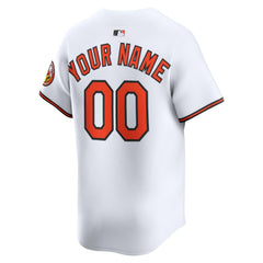 Baltimore Orioles Nike Home Limited Custom Jersey - White - Nike Online