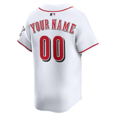Cincinnati Reds Nike Home Limited Custom Jersey - White - Nike Online