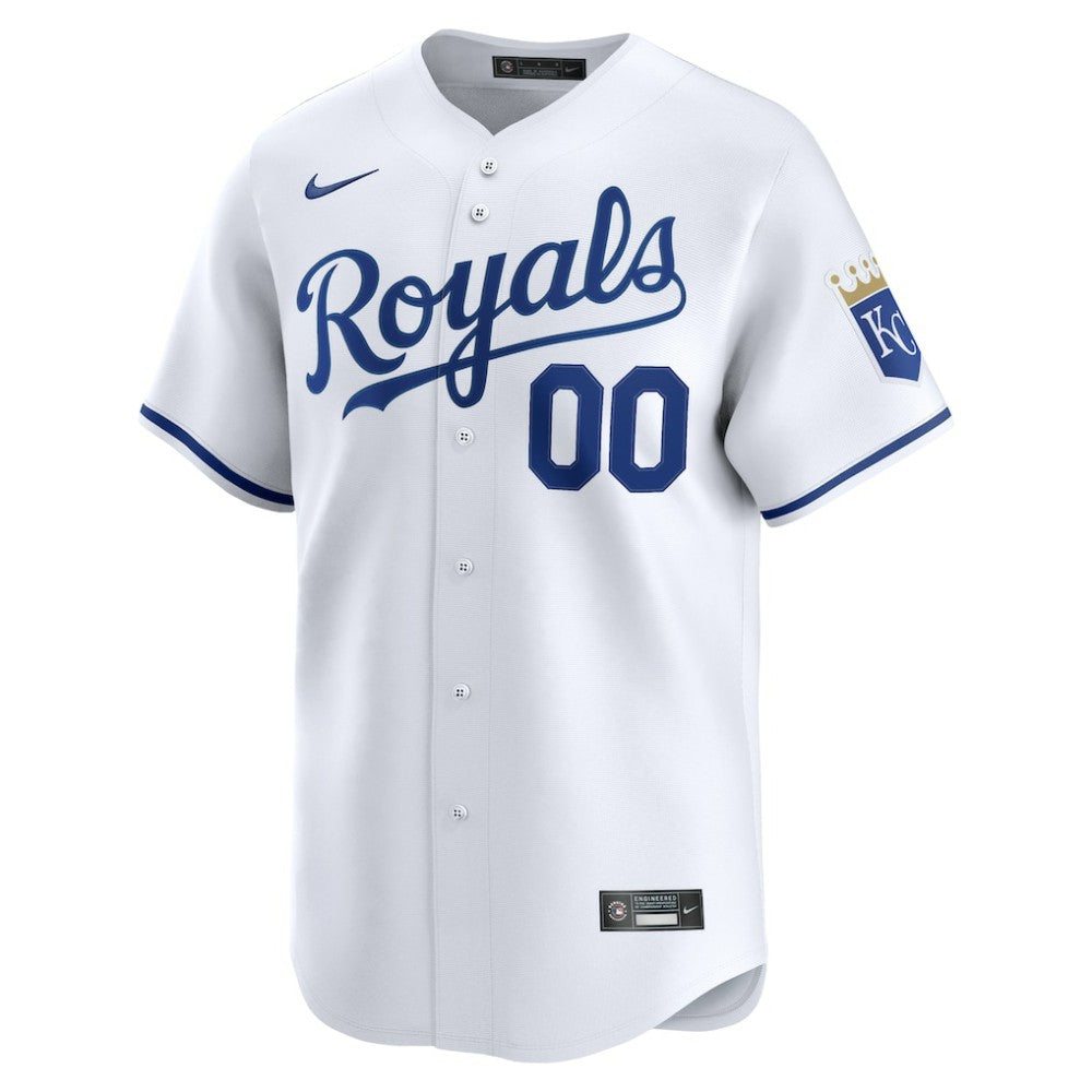Kansas City Royals Nike Home Limited Custom Jersey - White - Nike Discount