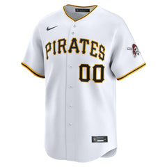 Pittsburgh Pirates Nike Home Limited Custom Jersey - White - Nike Online