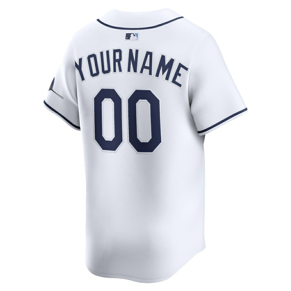 Tampa Bay Rays Nike Home Limited Custom Jersey - White - Nike on Sale
