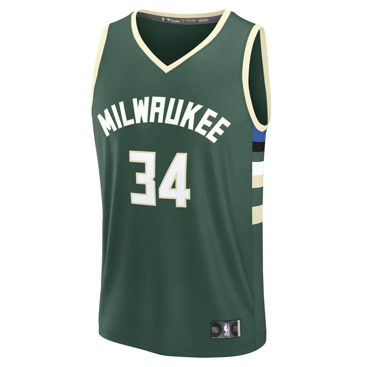 Giannis Antetokounmpo Milwaukee Bucks Fast Break Replica Player Jersey Icon Edition Hunter Green | Fanatics outlet