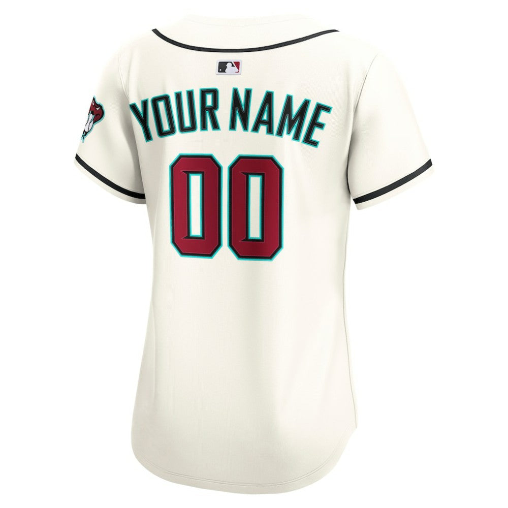 Arizona Diamondbacks Nike Women's Home Limited Custom Jersey - Cream - Nike Sale