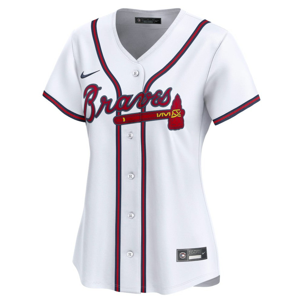 Atlanta Braves Nike Women's Home Limited Custom Jersey - White - Nike Discount